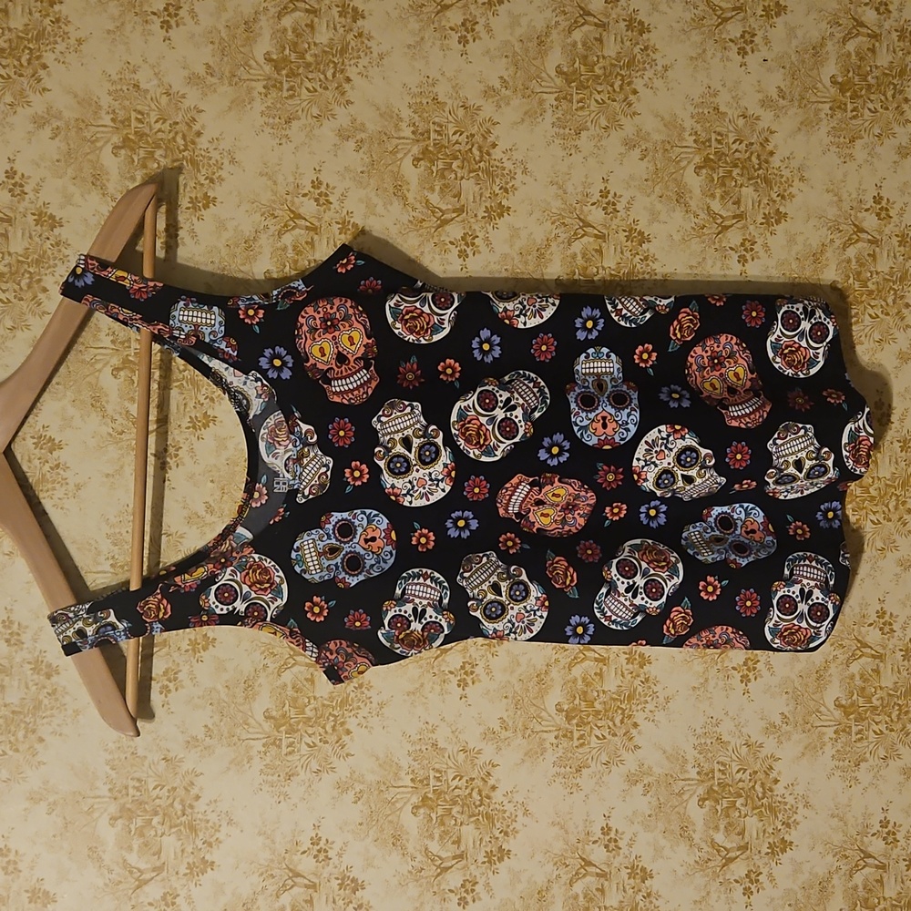 No Boundaries Sugar Skull Tank